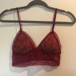 Victoria’s Secret bralette - Red